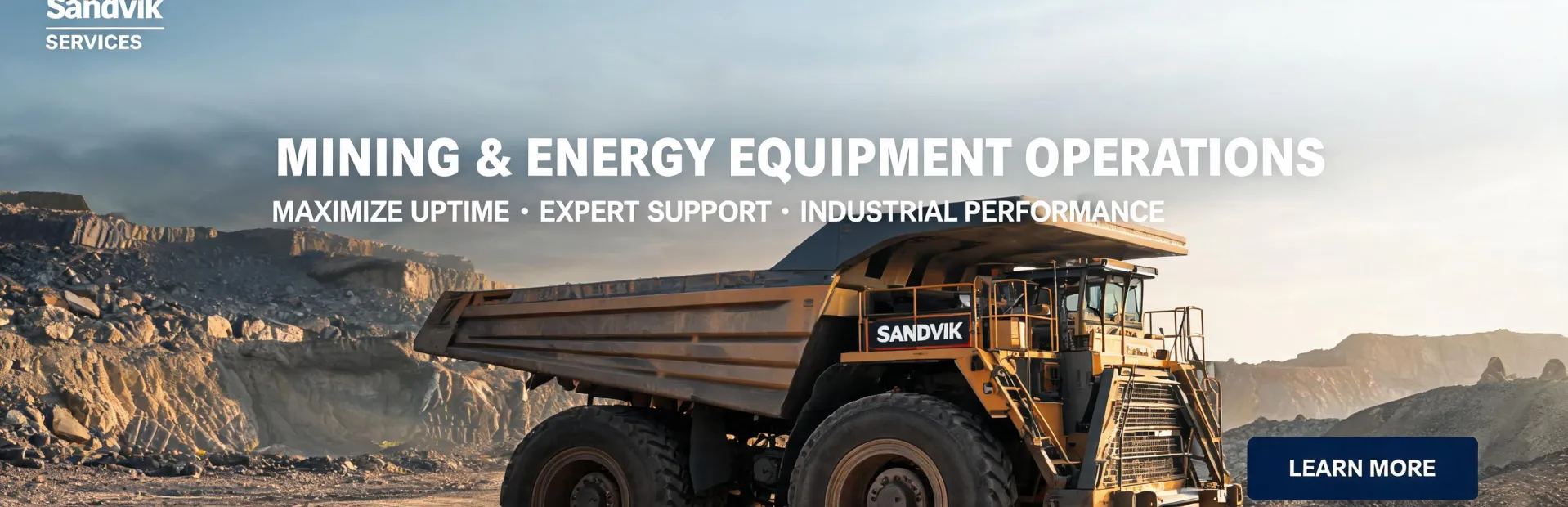 Sandvik Services hero